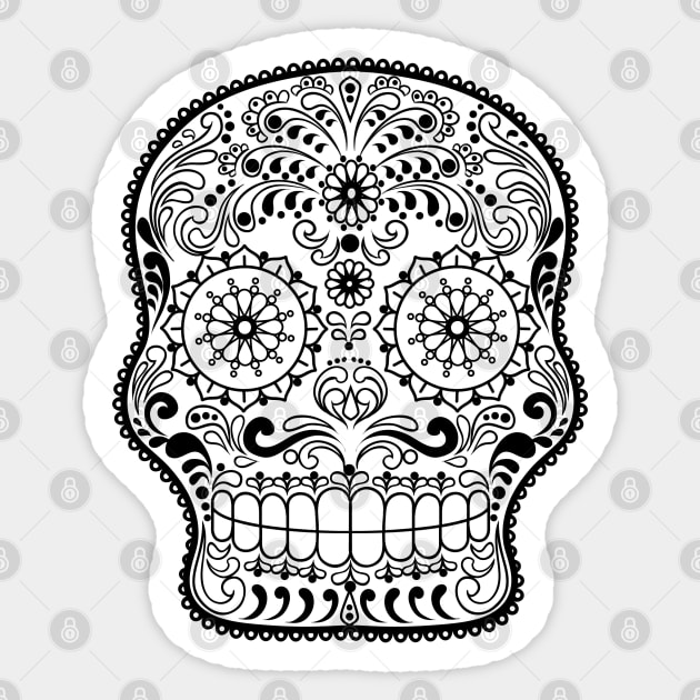 Calavera Sticker by MiRaFoto